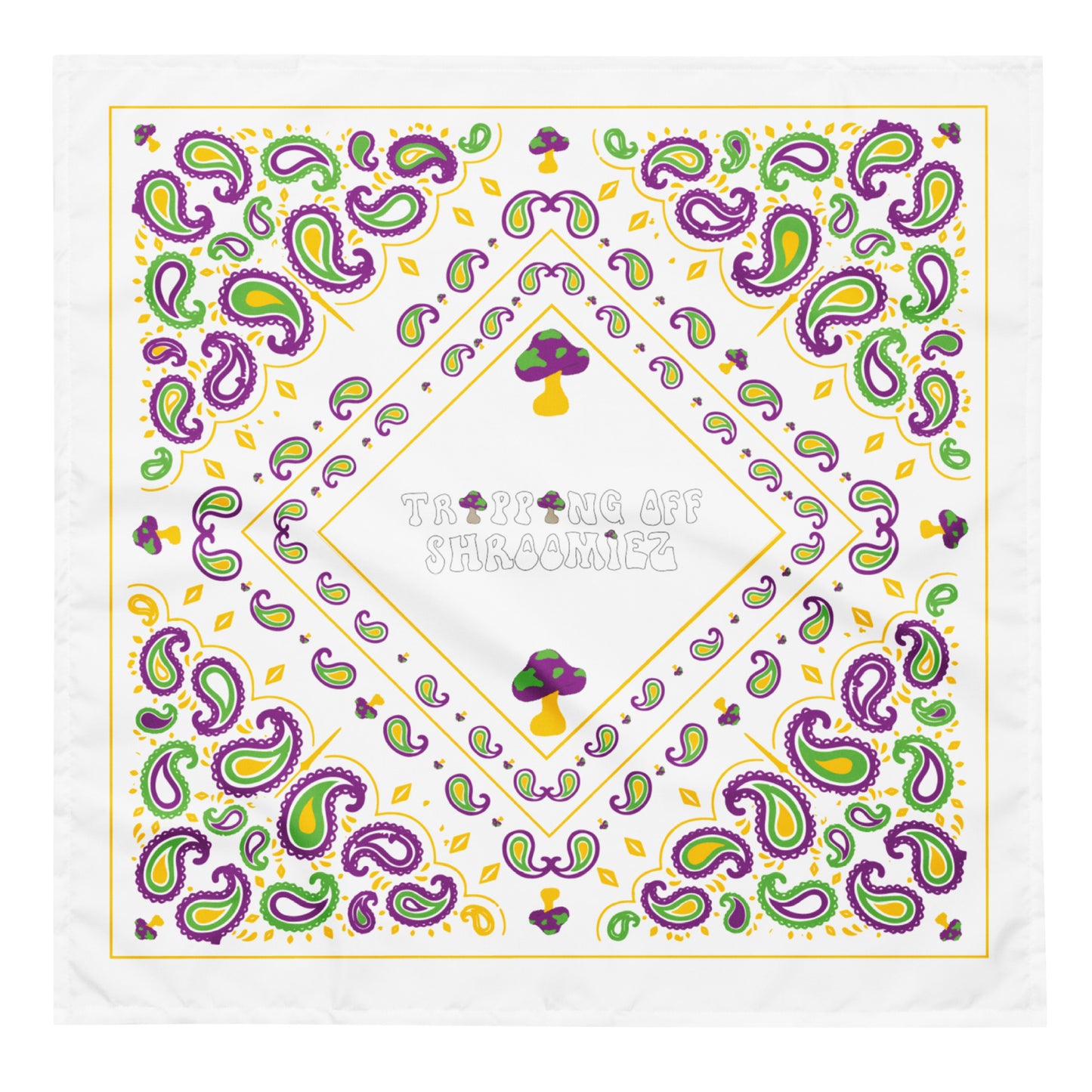 TrippingOffShroomiez Bandana Art All-over print bandana