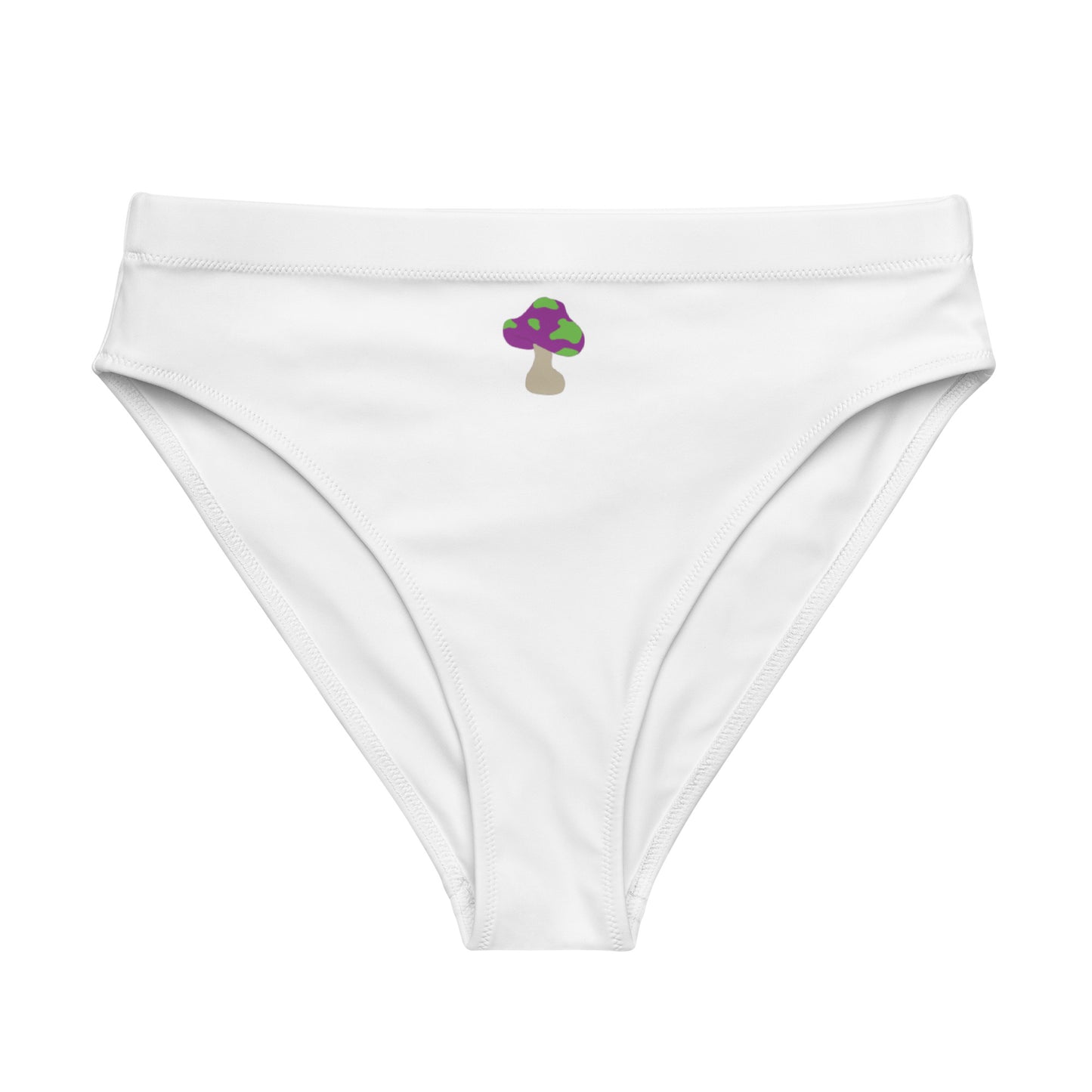 Shroomiez+ TrippingOffshroomiez tongue Recycled high-waisted bikini bottom
