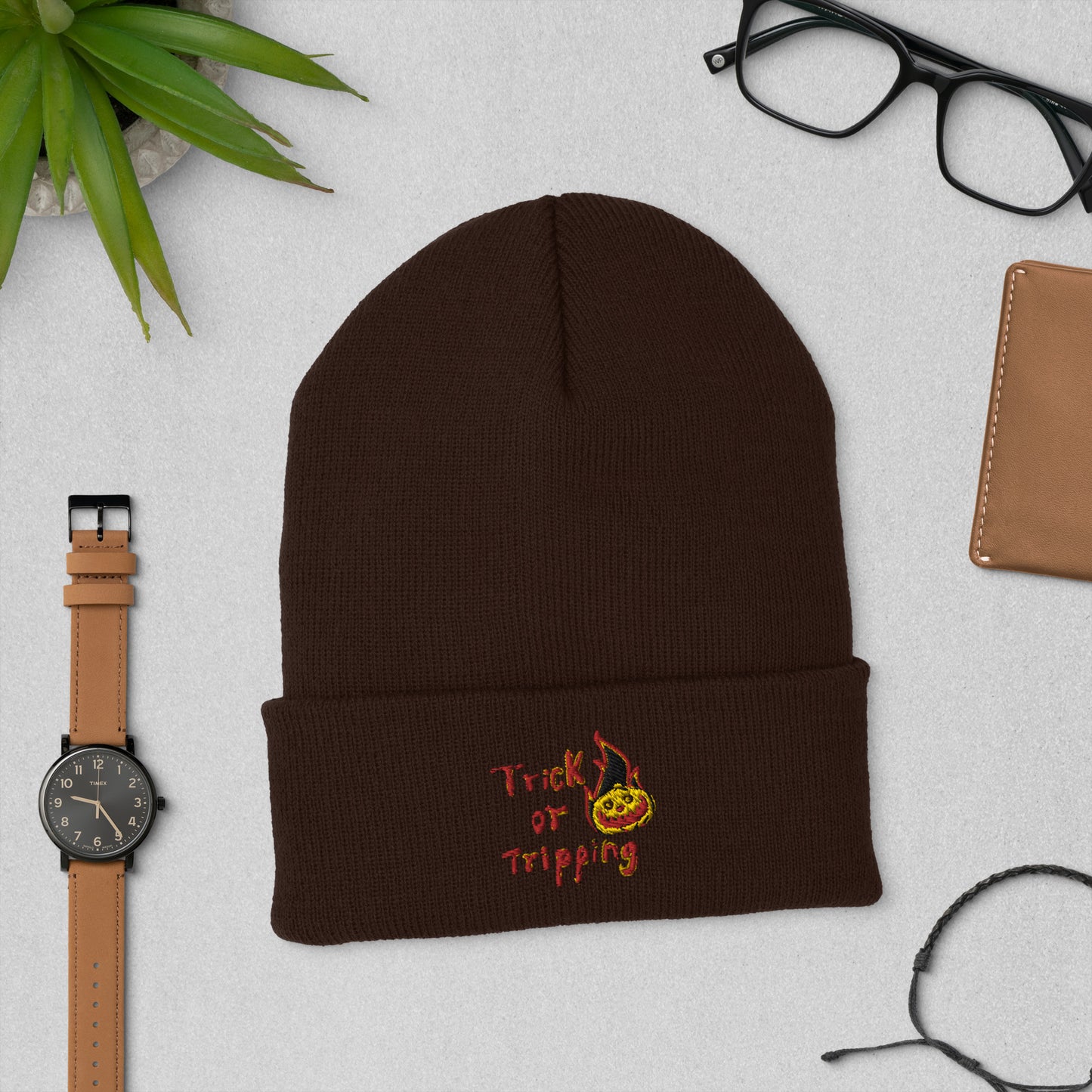 TrickOrTripping TrippingOffShroomiez Beanie