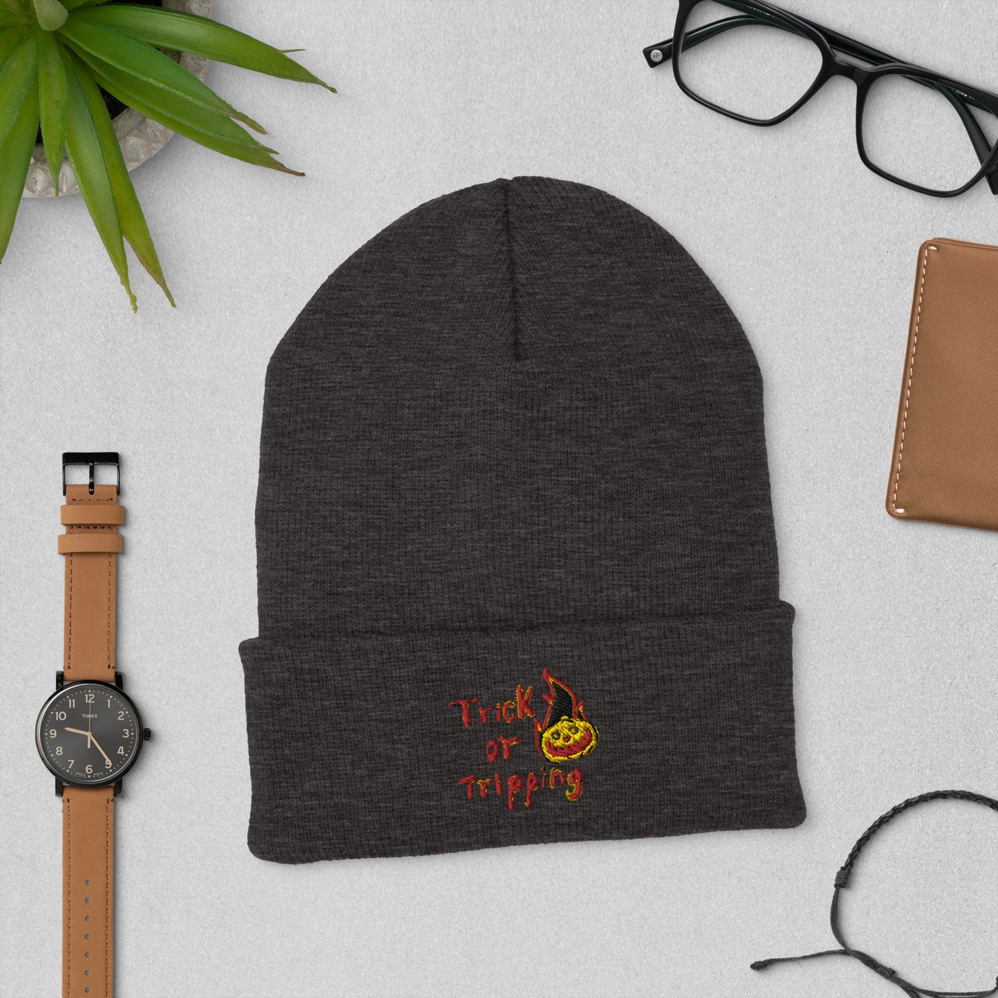 TrickOrTripping TrippingOffShroomiez Beanie