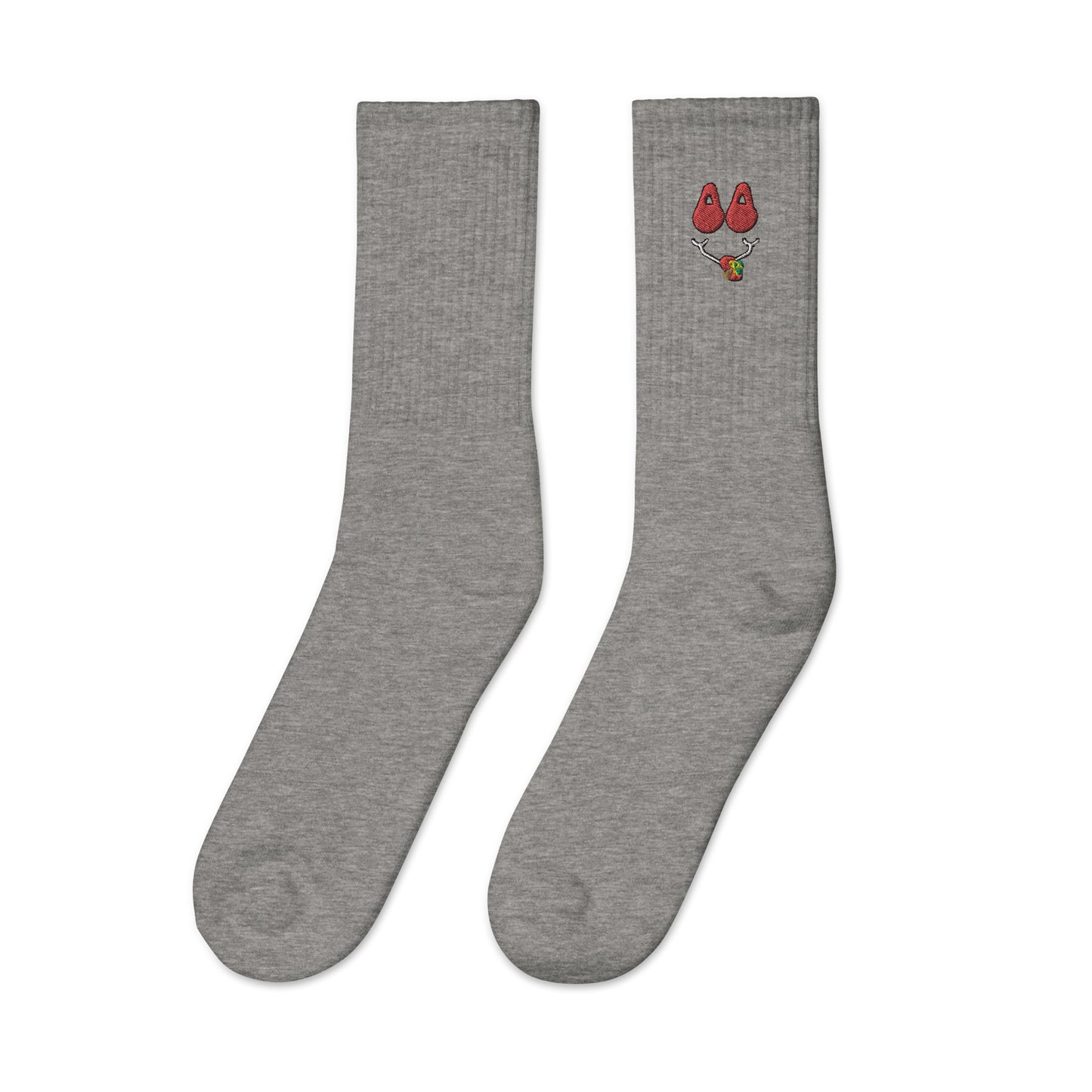ExclusiveHalloweenSmilyFace Embroidered socks