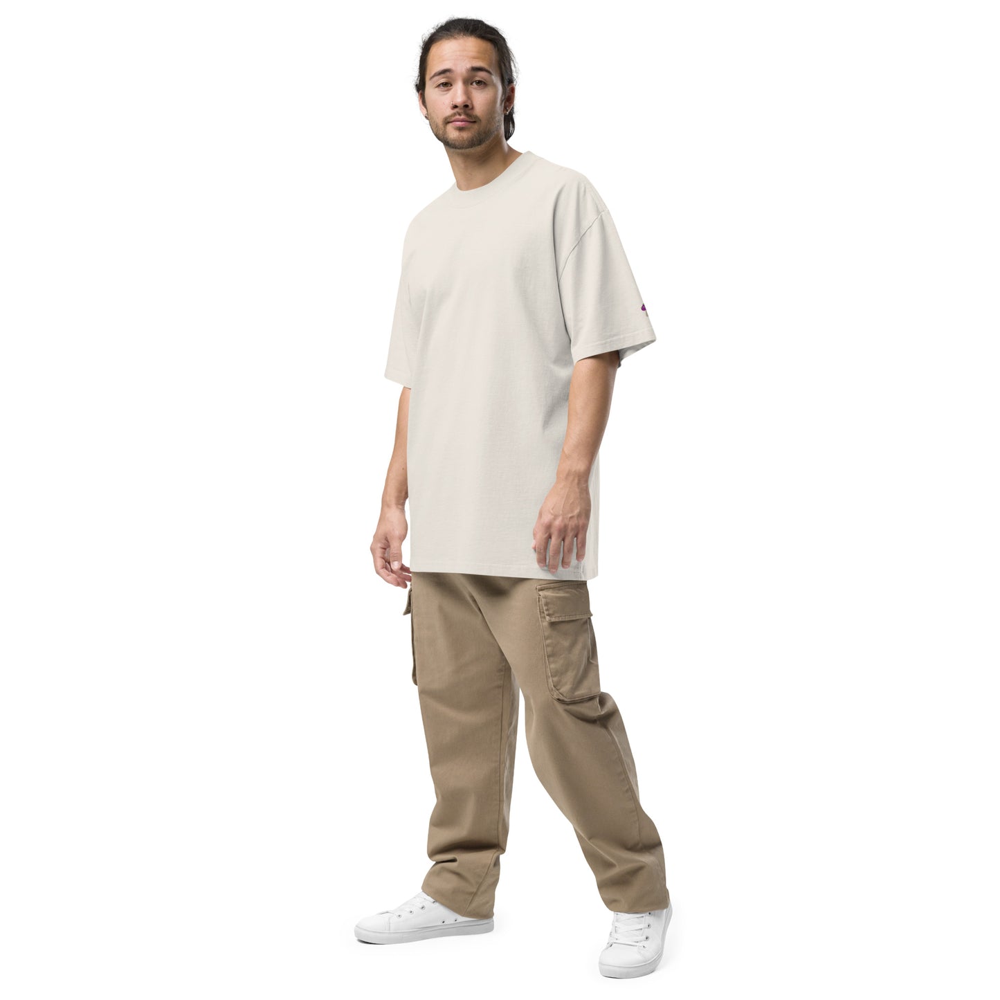 TrippingOffShroomiez Oversized faded t-shirt