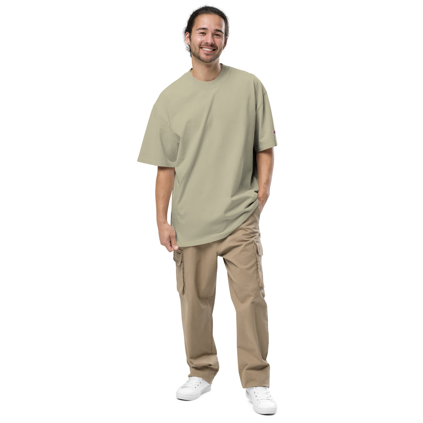 TrippingOffShroomiez Oversized faded t-shirt