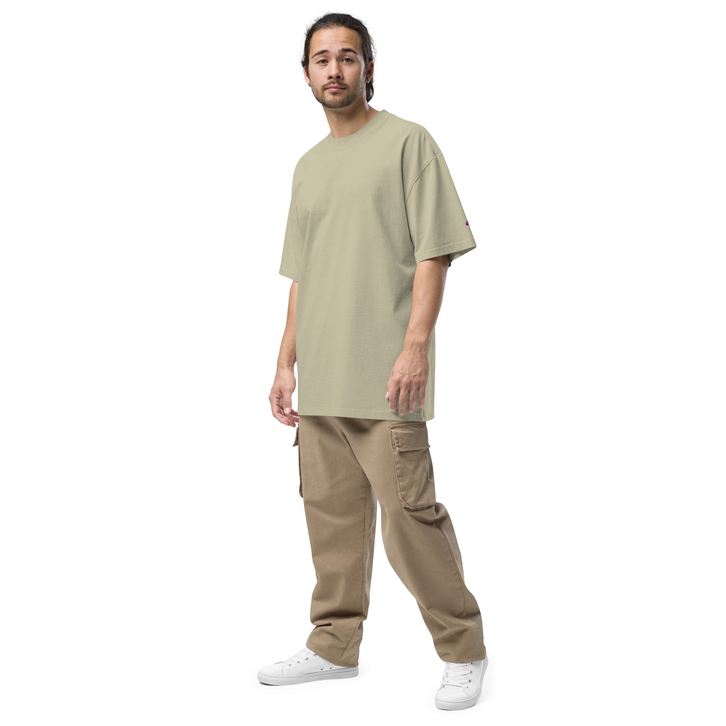 TrippingOffShroomiez Oversized faded t-shirt