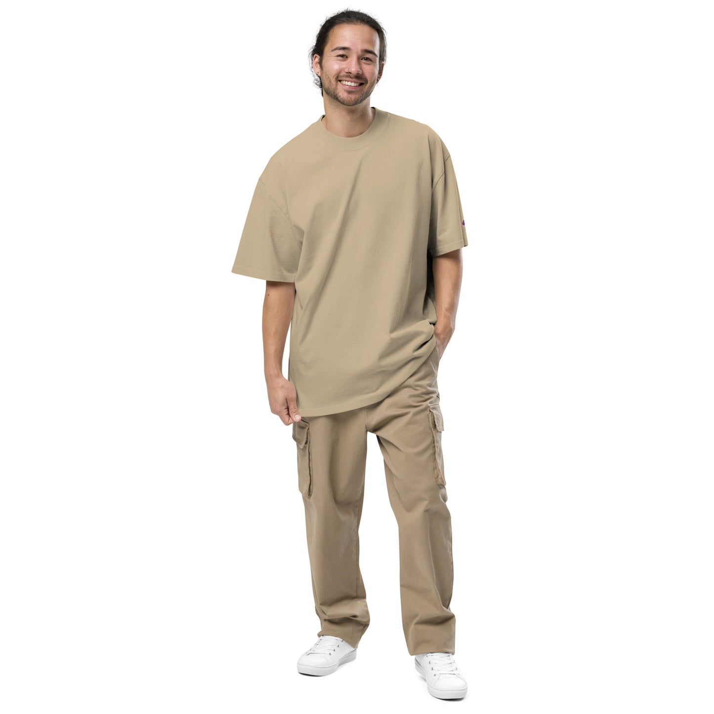 TrippingOffShroomiez Oversized faded t-shirt