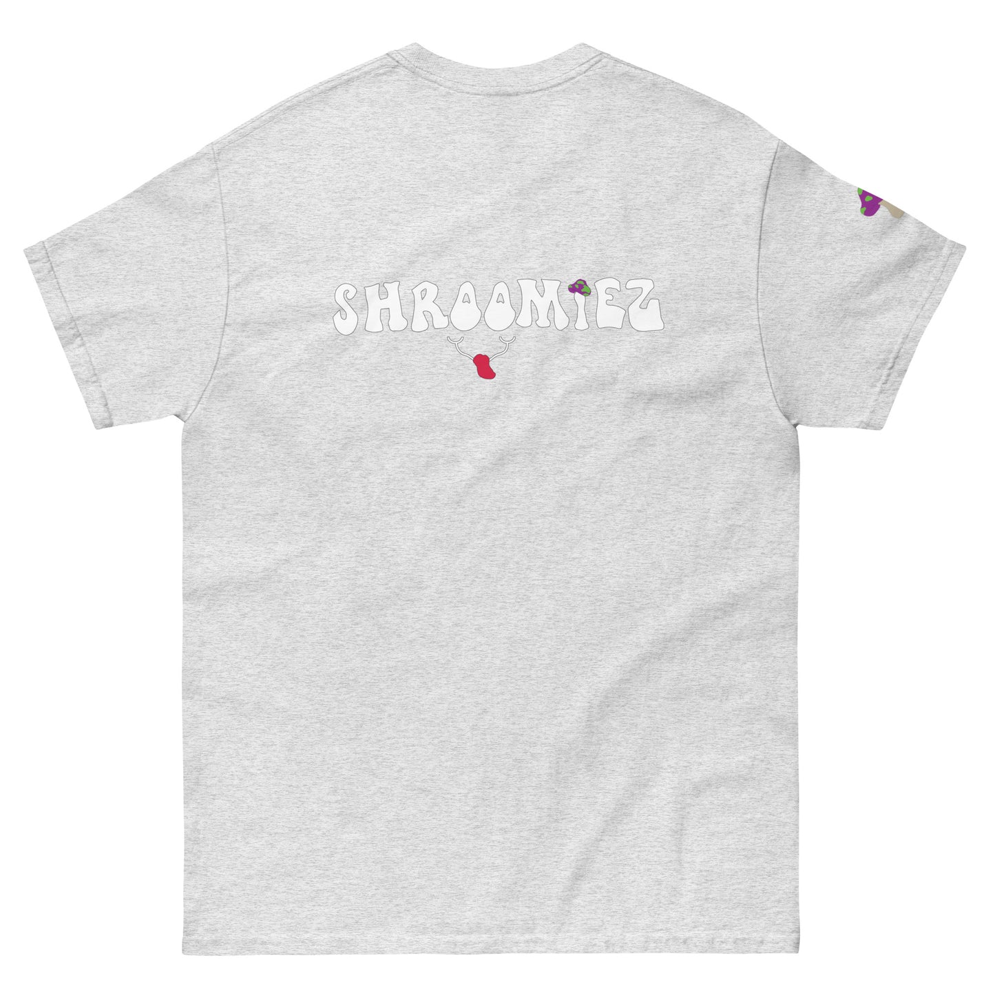 TrippingOff x Shroomiez with smiley face Unisex classic tee