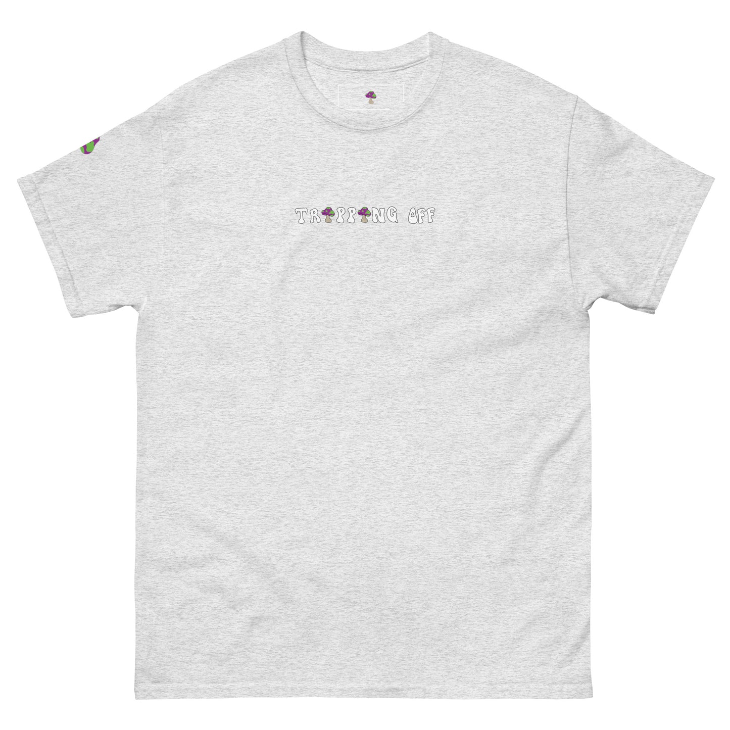 TrippingOff x Shroomiez with smiley face Unisex classic tee