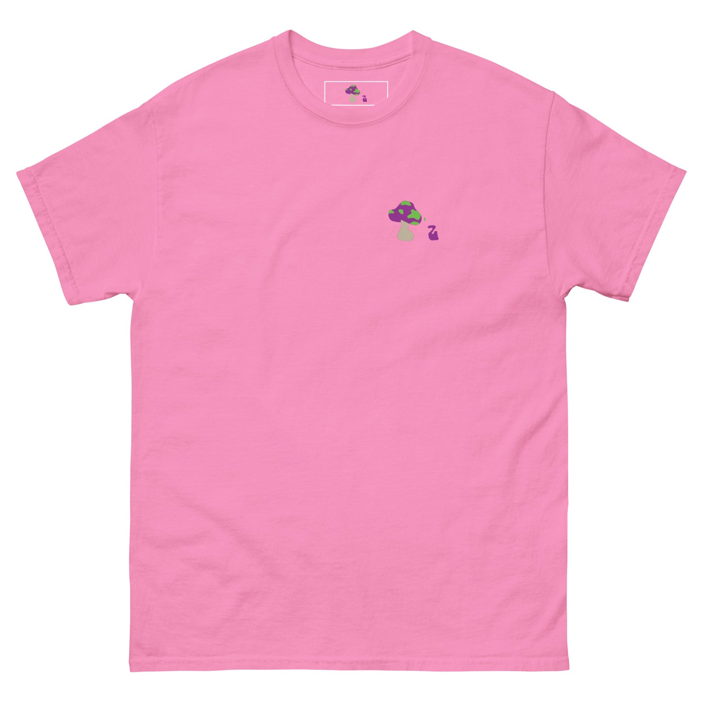 Shroomiez logo x SmileyFace x TrippingOffShroomiez Unisex classic tee