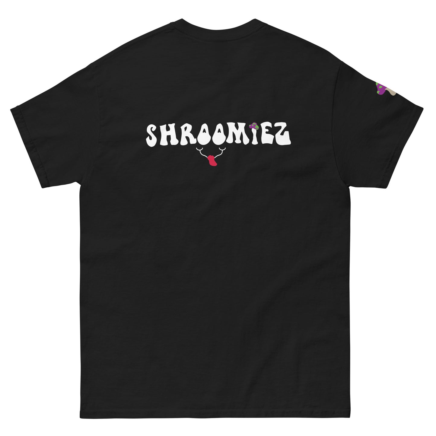 TrippingOff x Shroomiez with smiley face Unisex classic tee