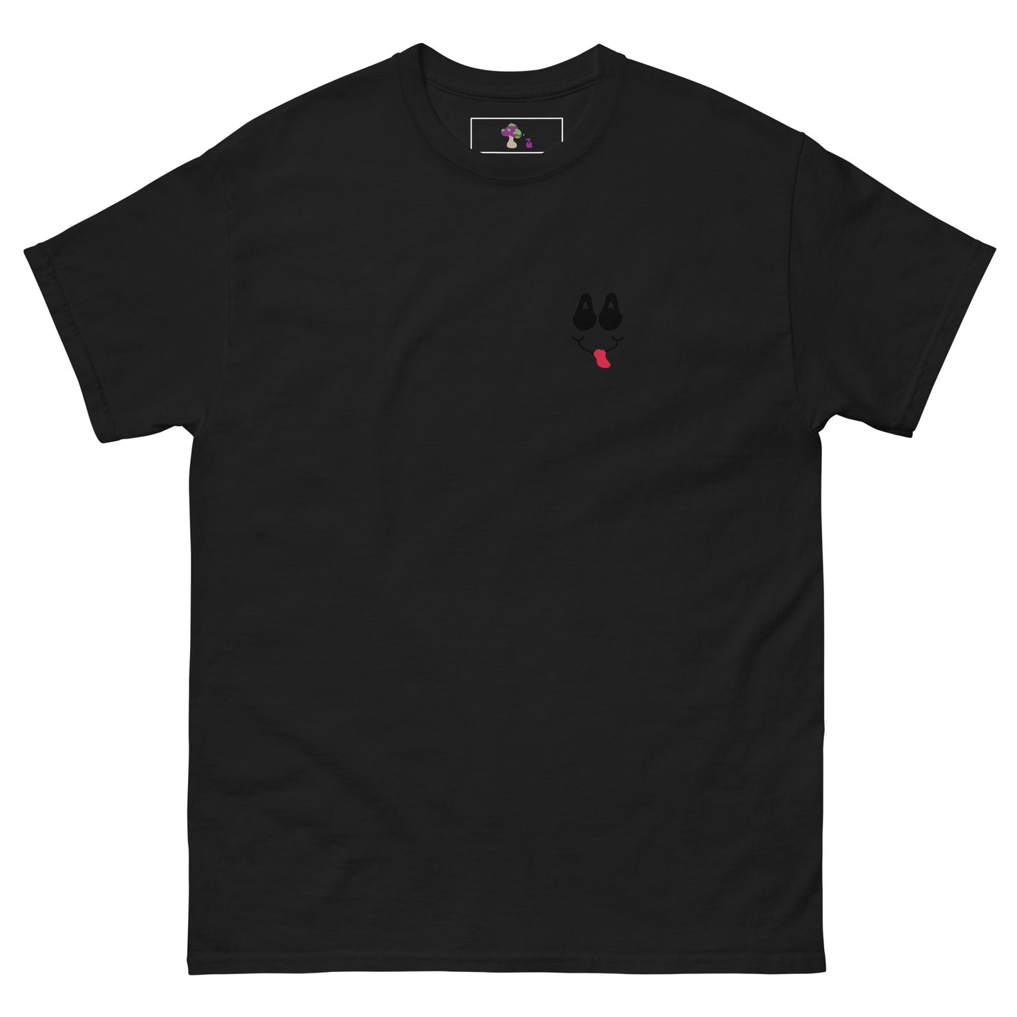 SmileyFace x Shroomiez logo x TrippingOffShroomiez Unisex classic tee