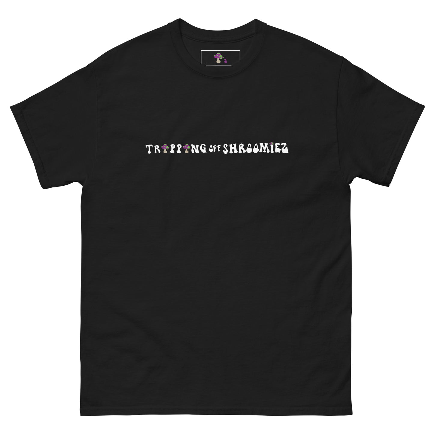 TrippingOffShroomiez x TrippySmileyTongueFace Unisex classic tee