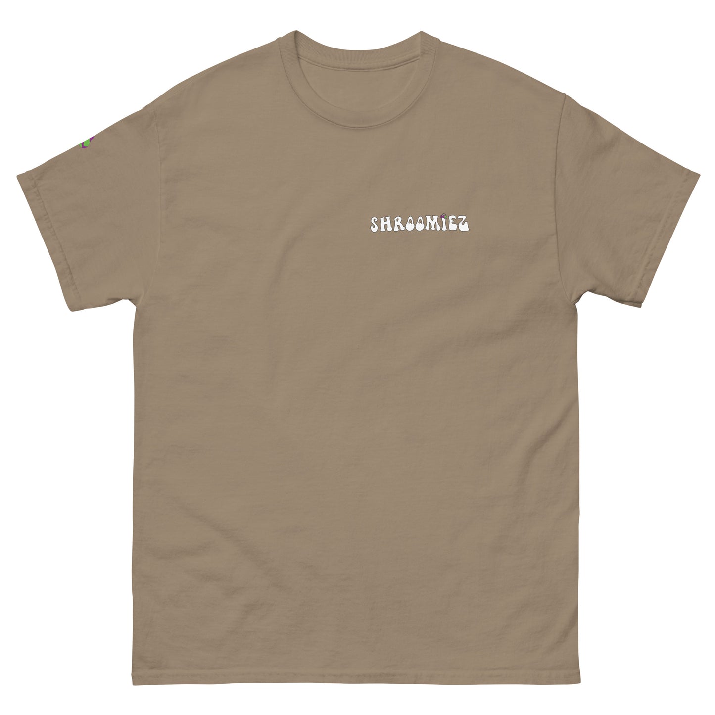 Shroomiez x shroomiez mushy on sleeve Unisex classic tee