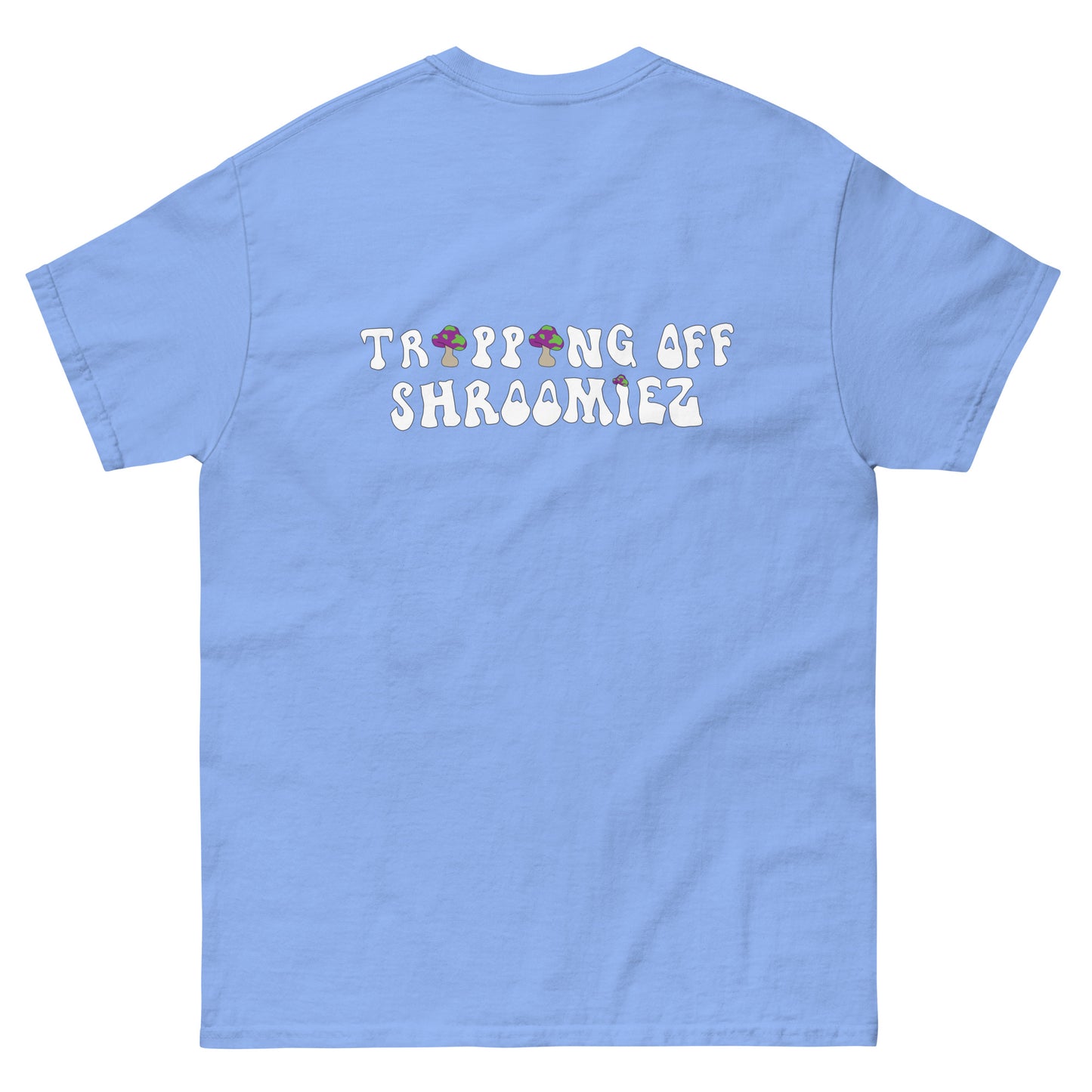 Shroomiez logo x SmileyFace x TrippingOffShroomiez Unisex classic tee