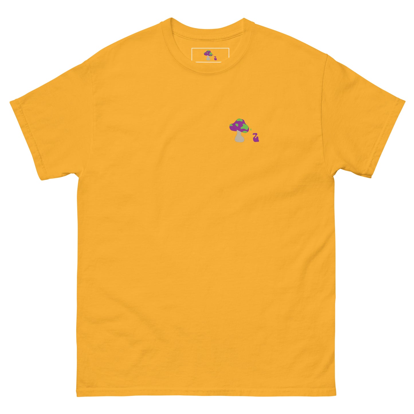 Shroomiez logo x SmileyFace x TrippingOffShroomiez Unisex classic tee
