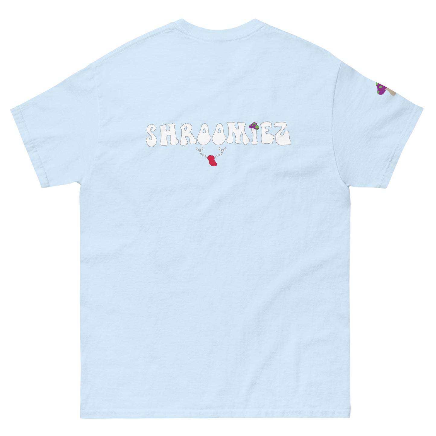 TrippingOff x Shroomiez with smiley face Unisex classic tee