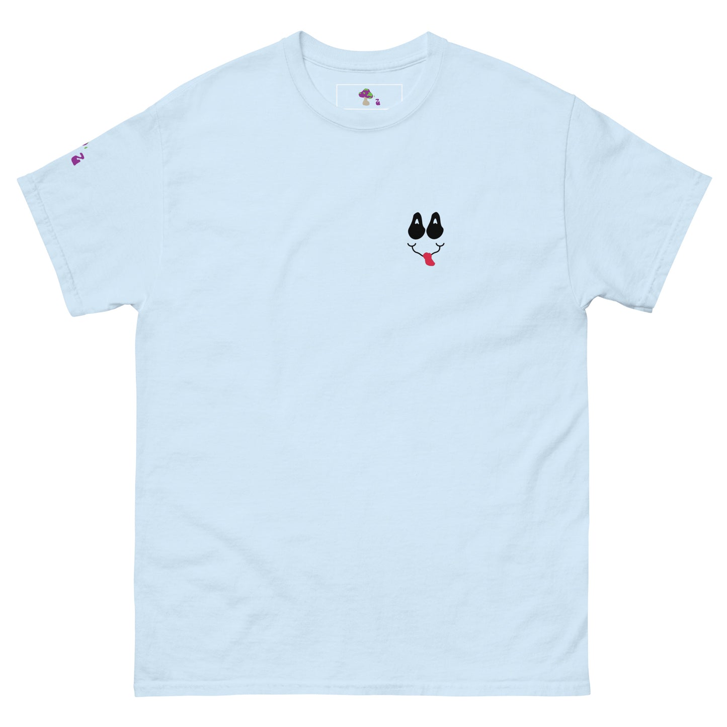 Smily face x Shroomiez logo x TrippingOffShroomiez Bandana ArtUnisex classic tee