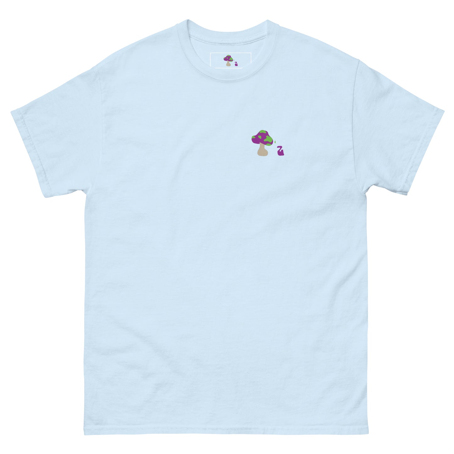 Shroomiez logo x SmileyFace x TrippingOffShroomiez Unisex classic tee