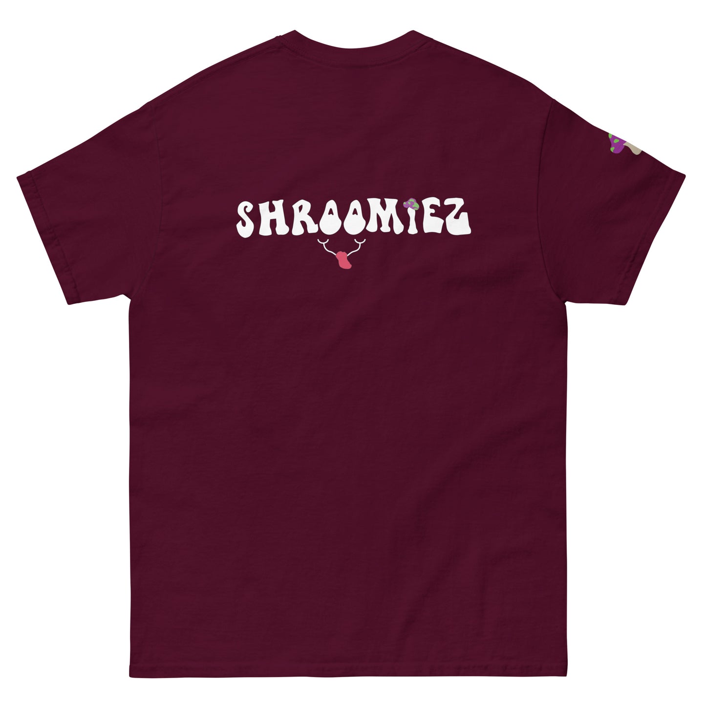 TrippingOff x Shroomiez with smiley face Unisex classic tee