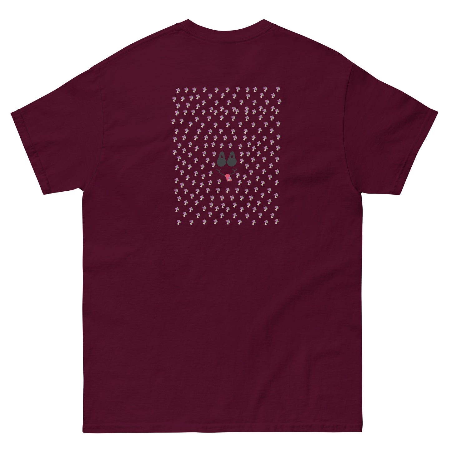 TrippingOffShroomiez x TrippySmileyTongueFace Unisex classic tee