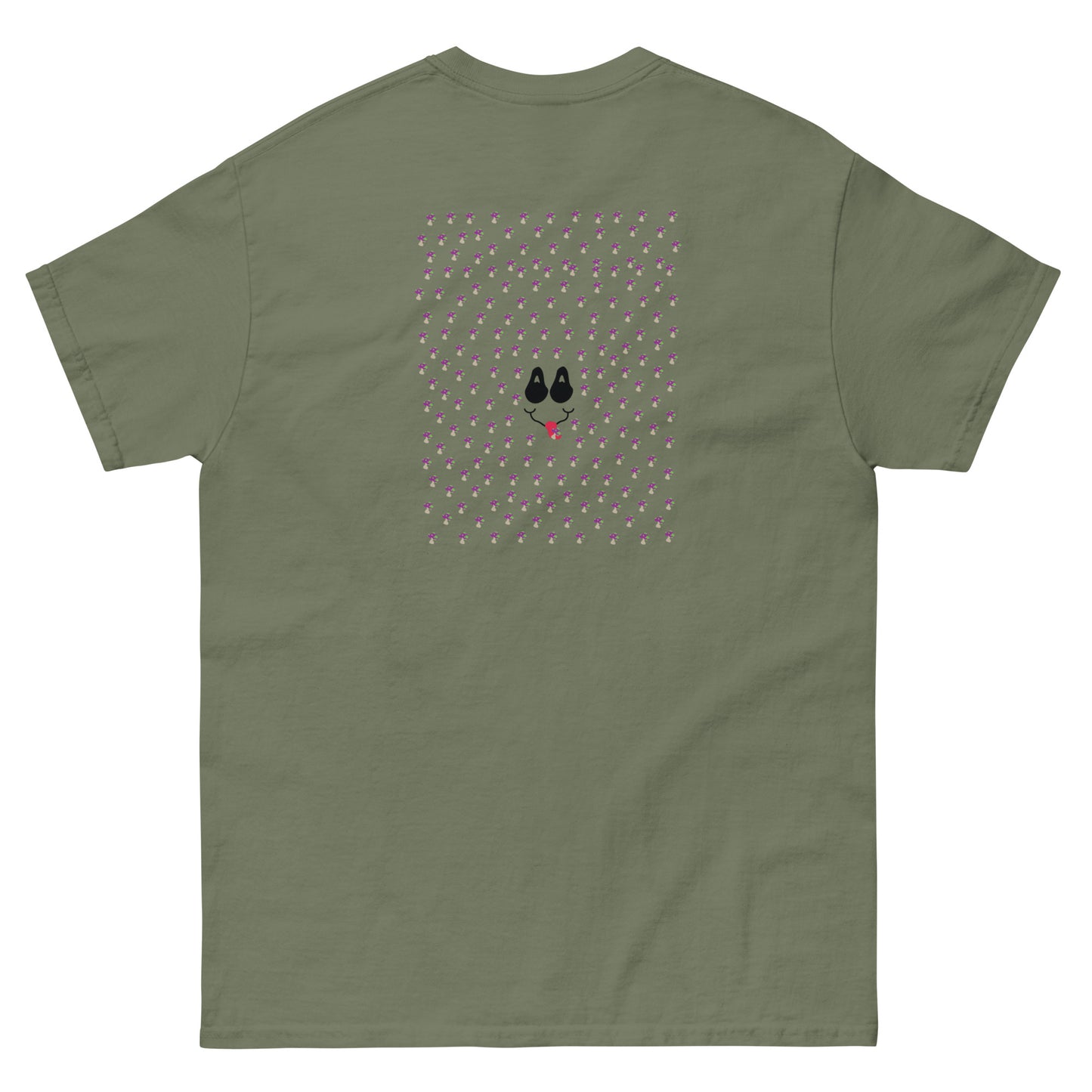 TrippingOffShroomiez x TrippySmileyTongueFace Unisex classic tee