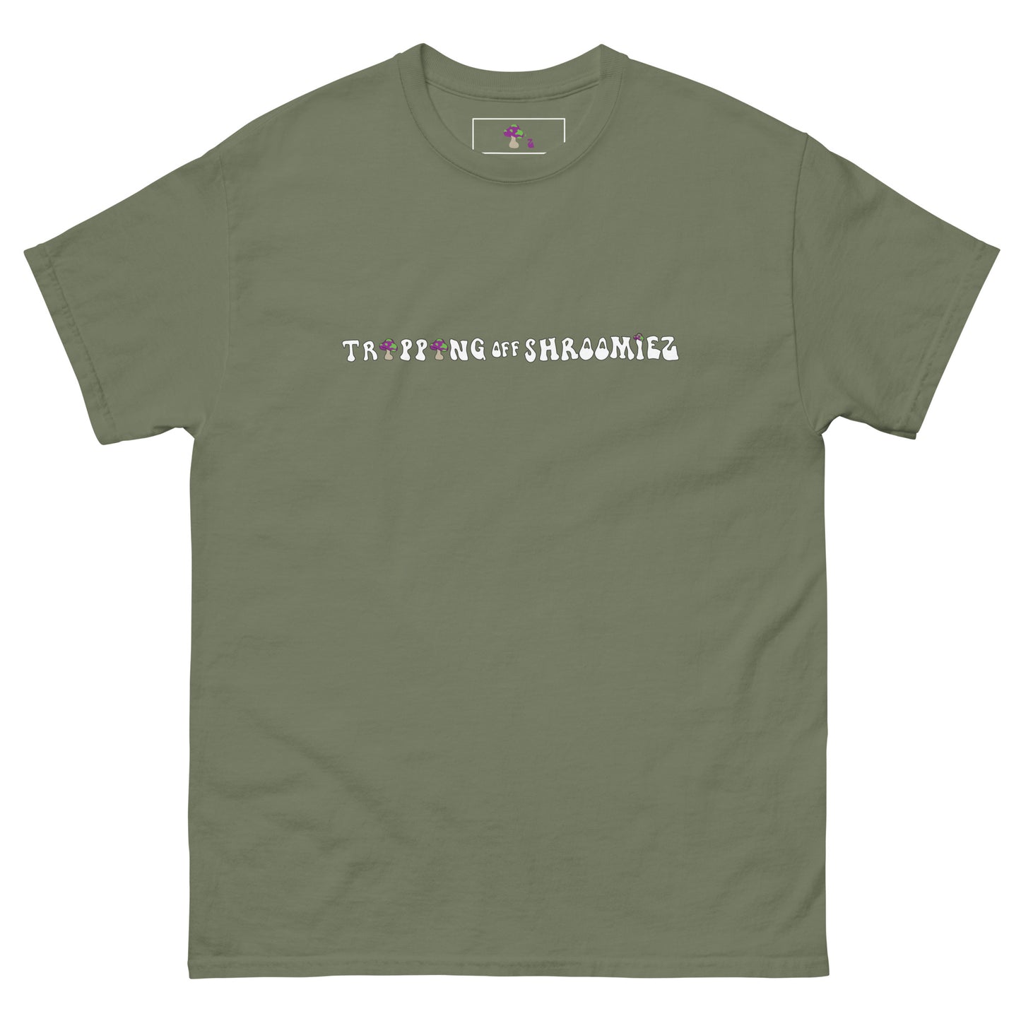 TrippingOffShroomiez x TrippySmileyTongueFace Unisex classic tee