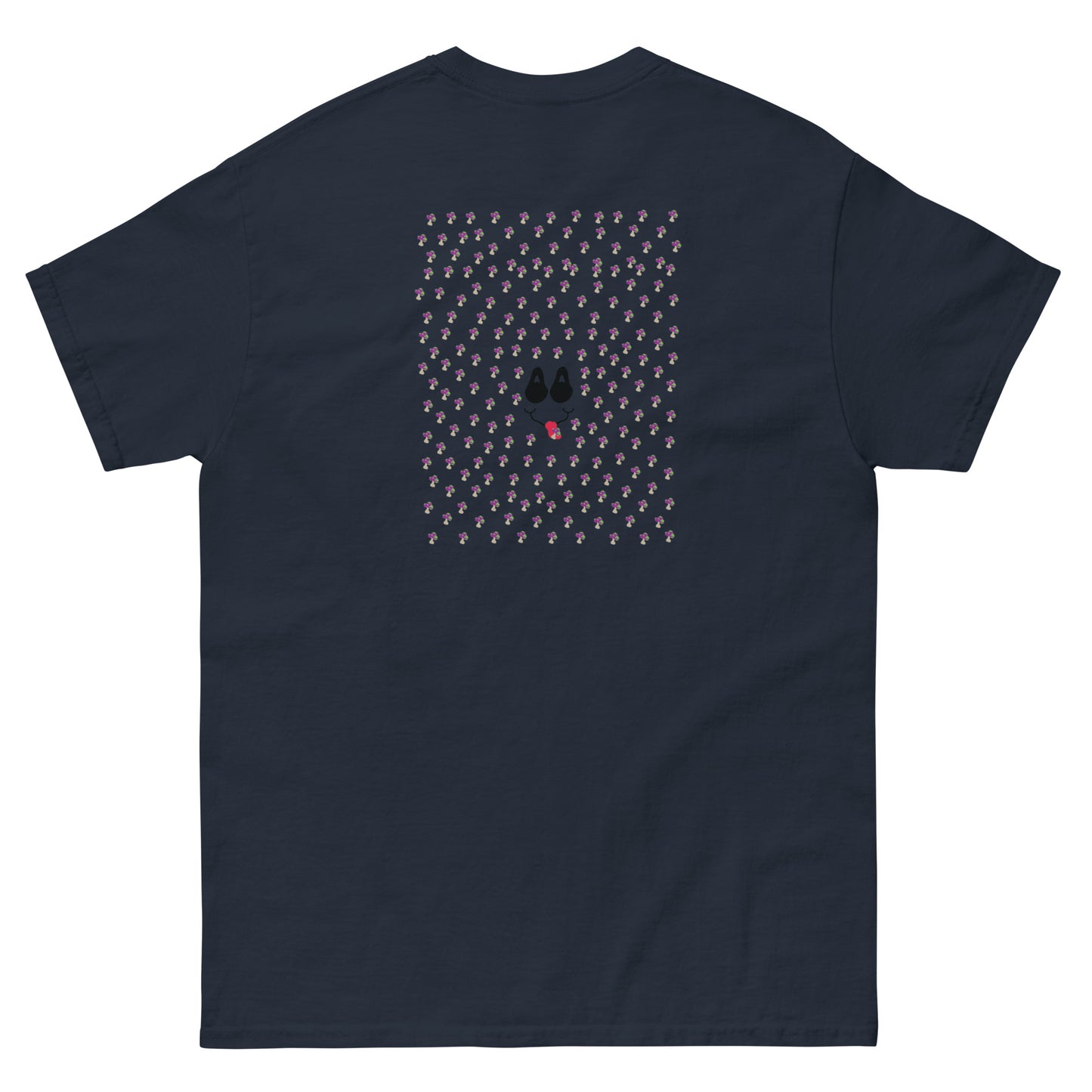 TrippingOffShroomiez x TrippySmileyTongueFace Unisex classic tee
