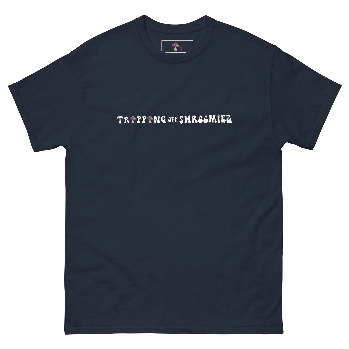 TrippingOffShroomiez x TrippySmileyTongueFace Unisex classic tee