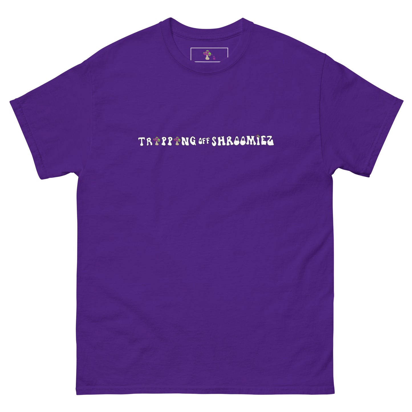 TrippingOffShroomiez x TrippySmileyTongueFace Unisex classic tee