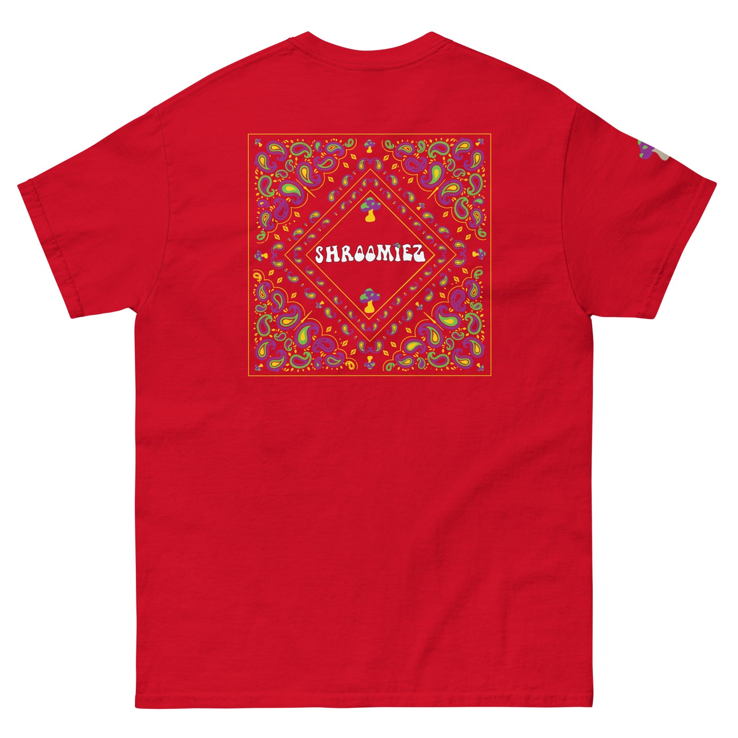 Smiley Face x Shroomiez x art Unisex classic tee