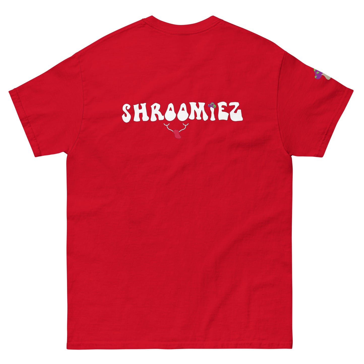 TrippingOff x Shroomiez with smiley face Unisex classic tee