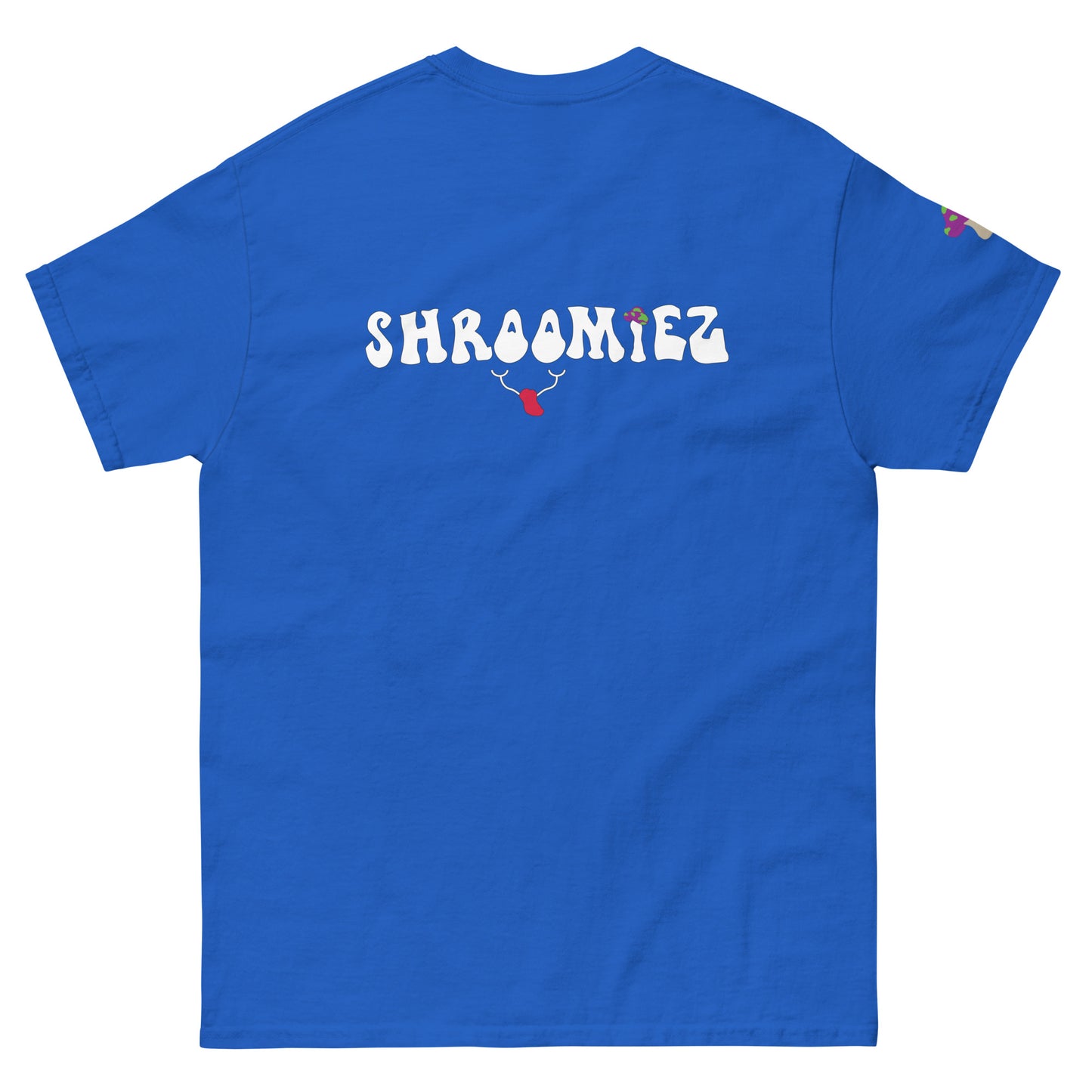 TrippingOff x Shroomiez with smiley face Unisex classic tee