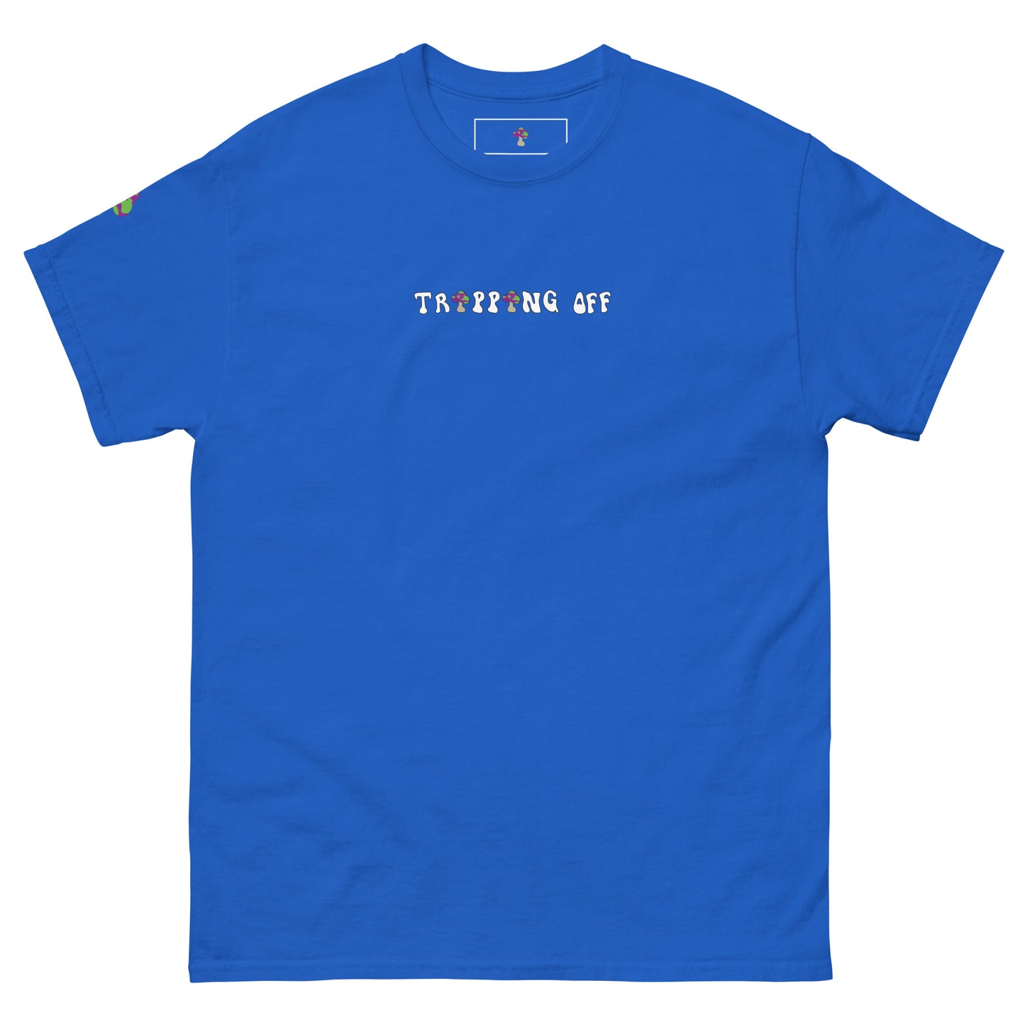 TrippingOff x Shroomiez with smiley face Unisex classic tee