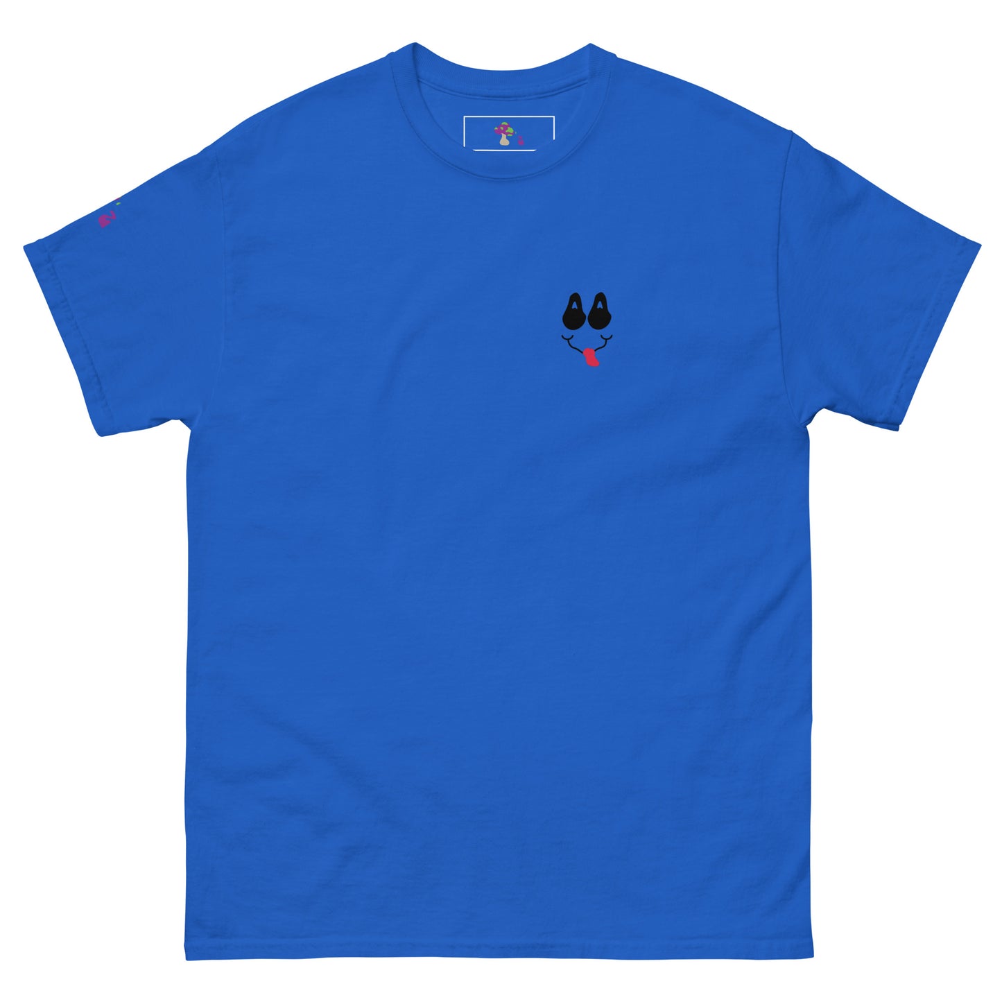 Smily face x Shroomiez logo x TrippingOffShroomiez Bandana ArtUnisex classic tee