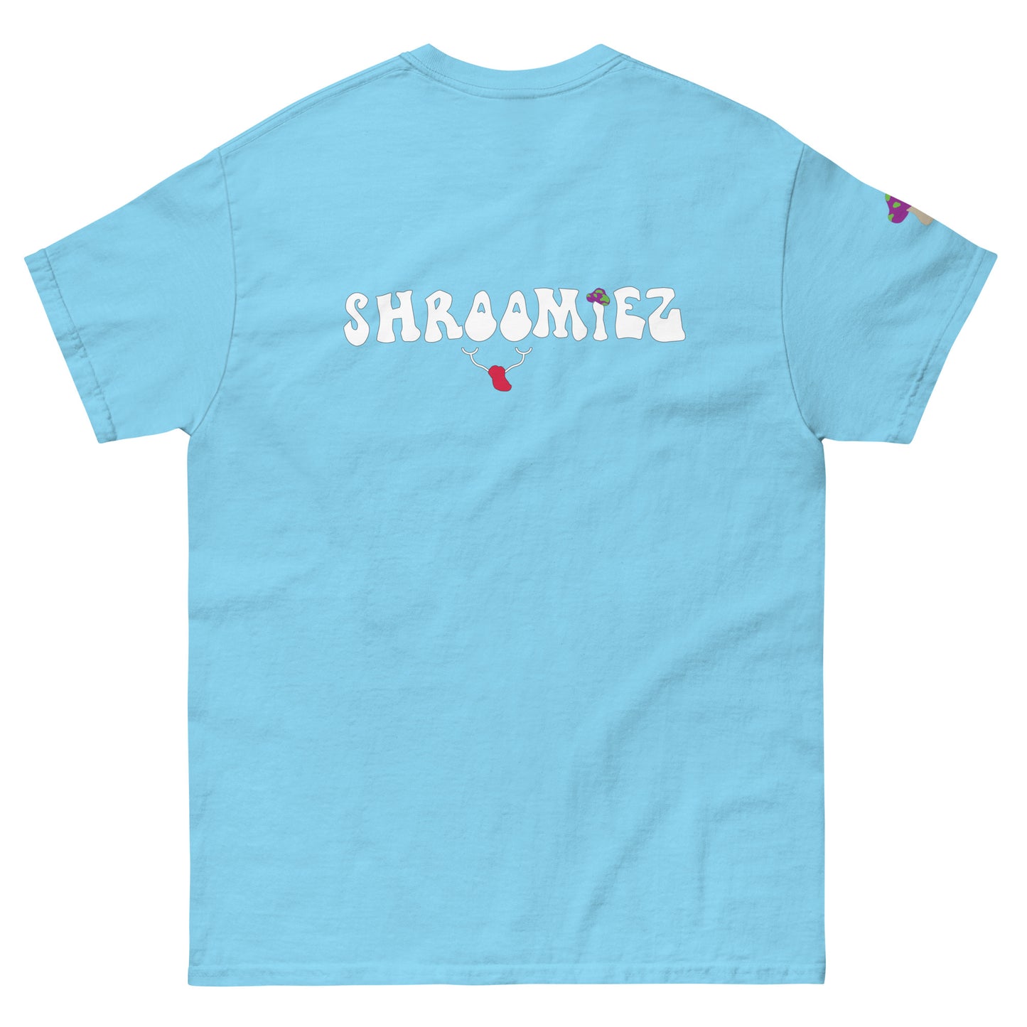 TrippingOff x Shroomiez with smiley face Unisex classic tee