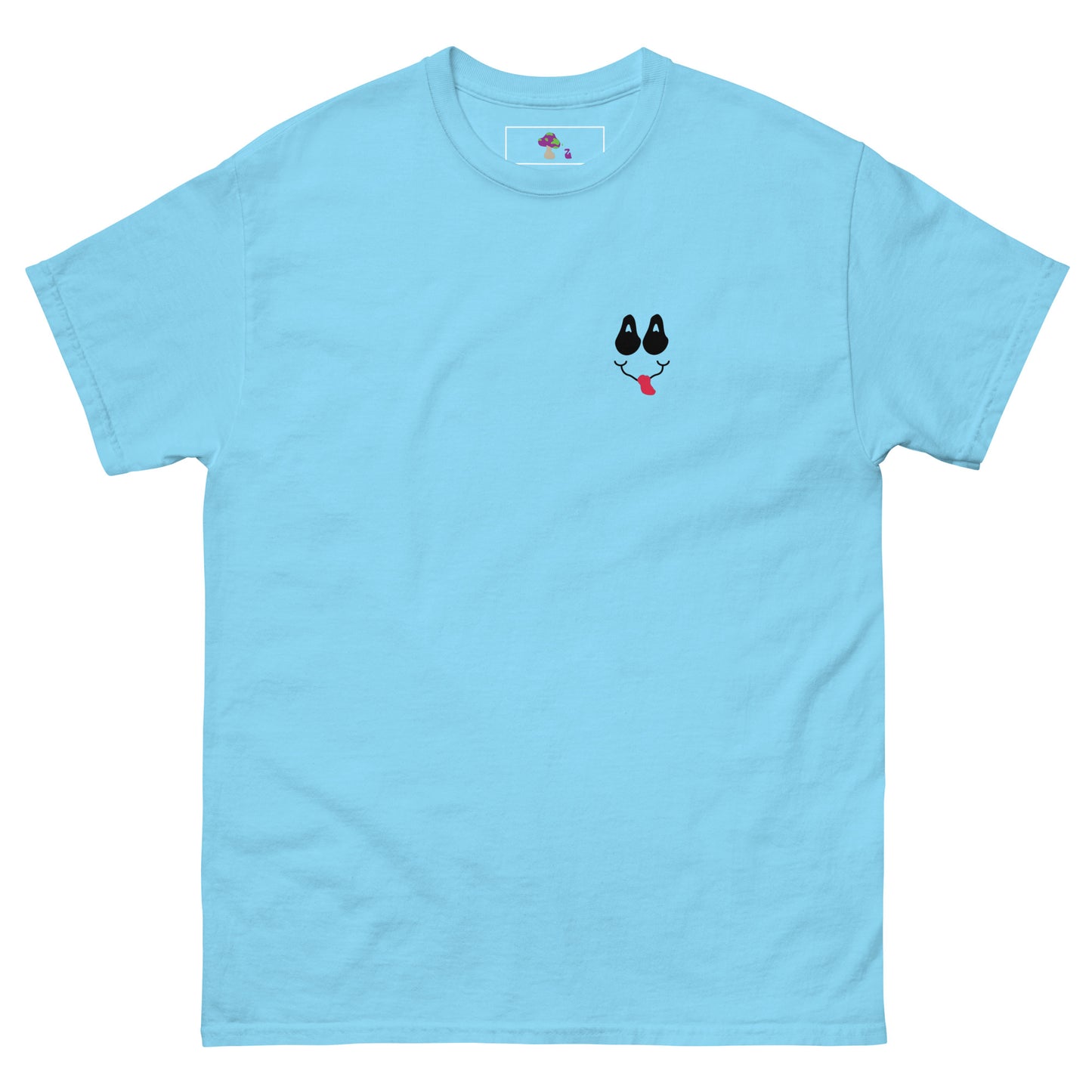 SmileyFace x Shroomiez logo x TrippingOffShroomiez Unisex classic tee