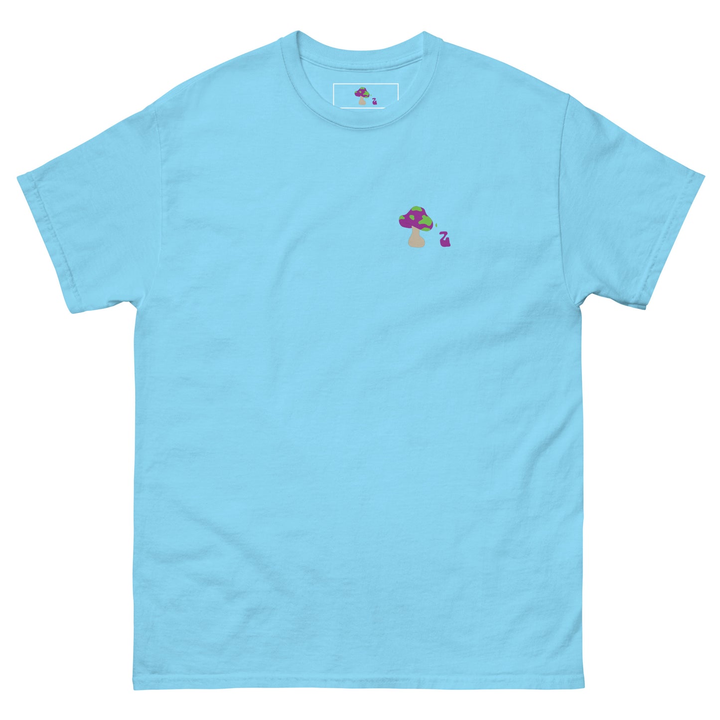 Shroomiez logo x SmileyFace x TrippingOffShroomiez Unisex classic tee