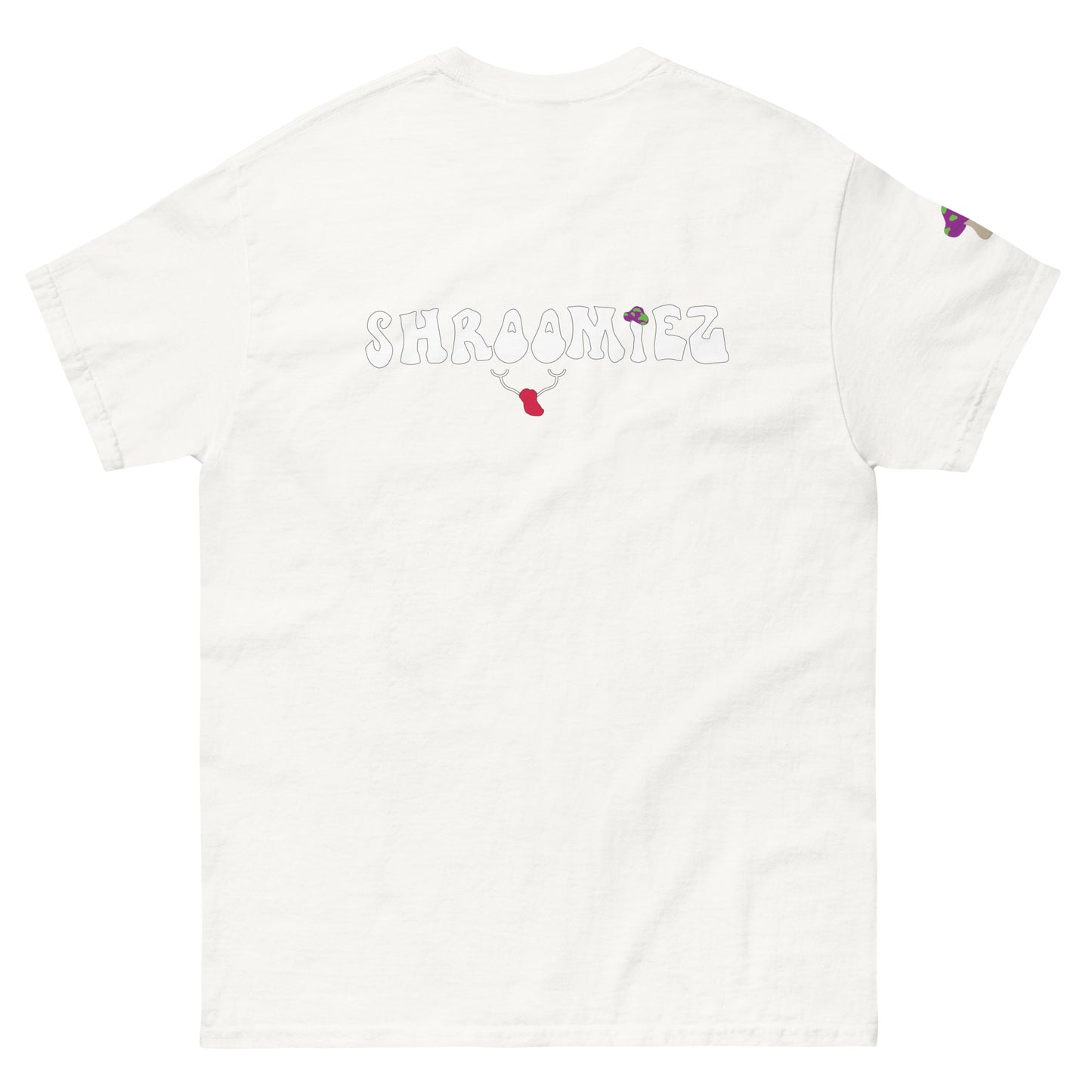 TrippingOff x Shroomiez with smiley face Unisex classic tee