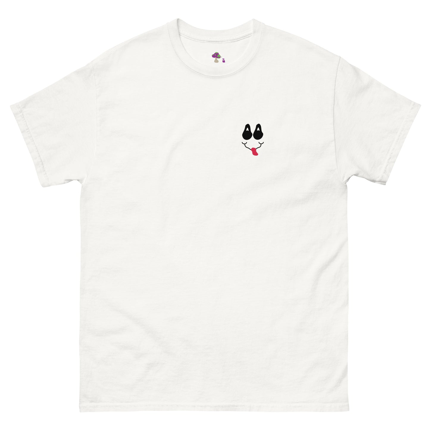 SmileyFace x Shroomiez logo x TrippingOffShroomiez Unisex classic tee