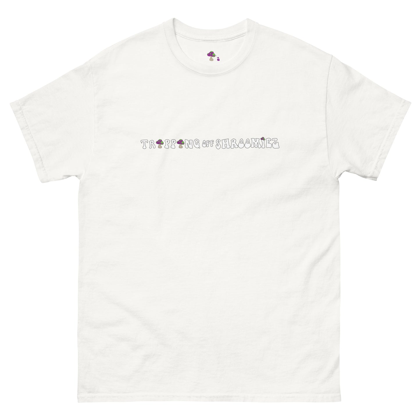 TrippingOffShroomiez x TrippySmileyTongueFace Unisex classic tee