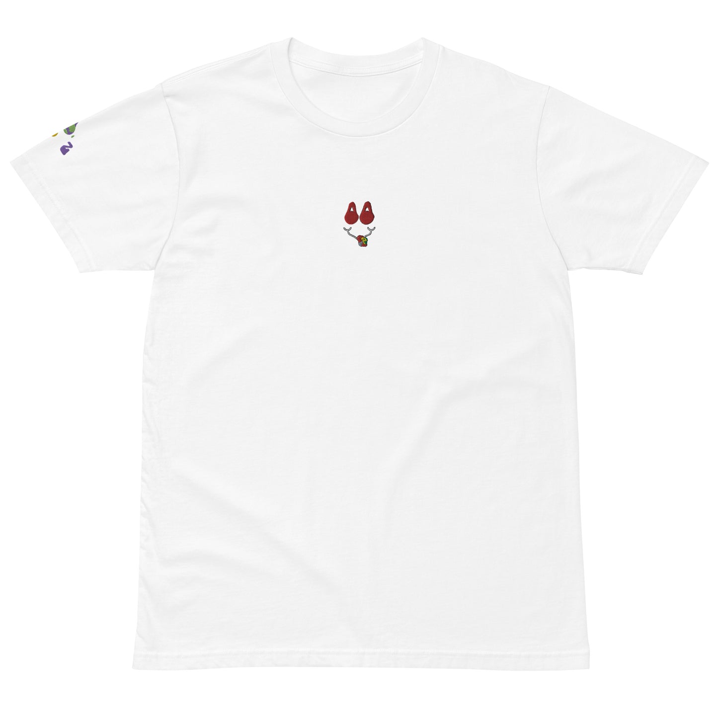 ExclusiveHalloweenSmilyFacexShroomiezxTrippingEvilPumpkinUnisex premium t-shirt