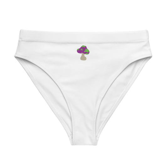 Shroomiez+ TrippingOffshroomiez tongue Recycled high-waisted bikini bottom