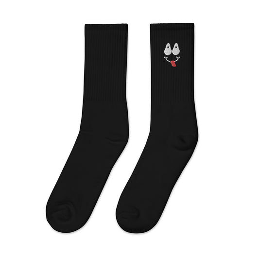 Embroidered SmilyFace socks