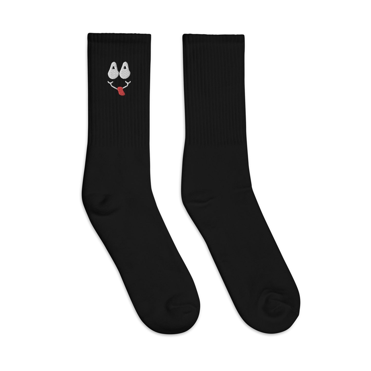 Embroidered SmilyFace socks