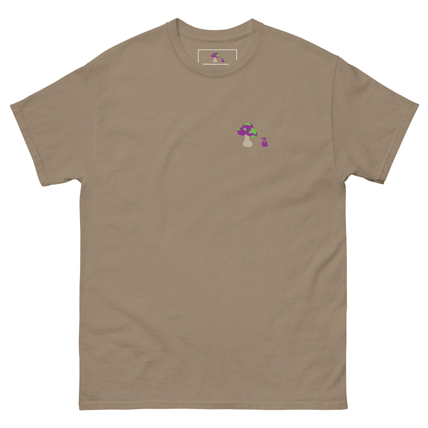 Shroomiez logo x SmileyFace x TrippingOffShroomiez Unisex classic tee
