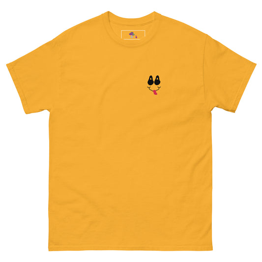 SmileyFace x Shroomiez logo x TrippingOffShroomiez Unisex classic tee