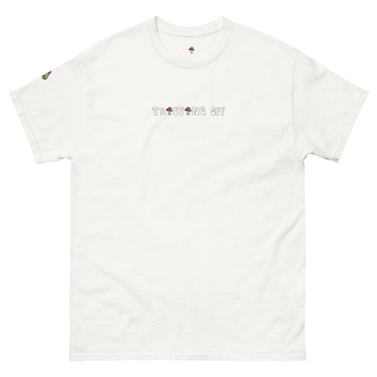 TrippingOff x Shroomiez with smiley face Unisex classic tee